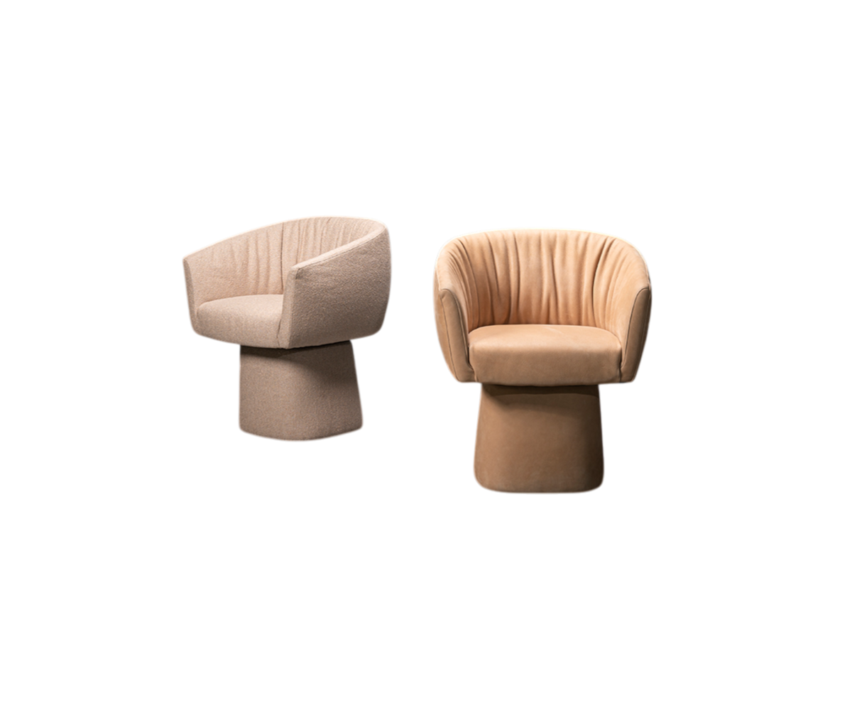 Contemporary Cara Dining Chair by Piet Boon, swivel and armrest options – Casa Design Group