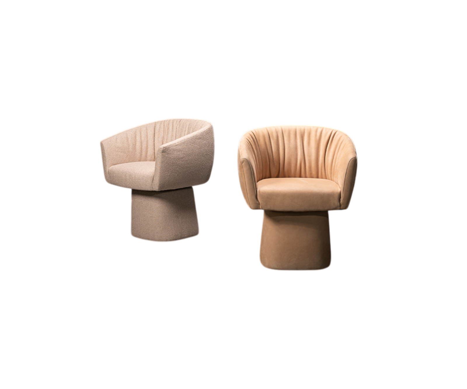 Contemporary Cara Dining Chair by Piet Boon, swivel and armrest options – Casa Design Group