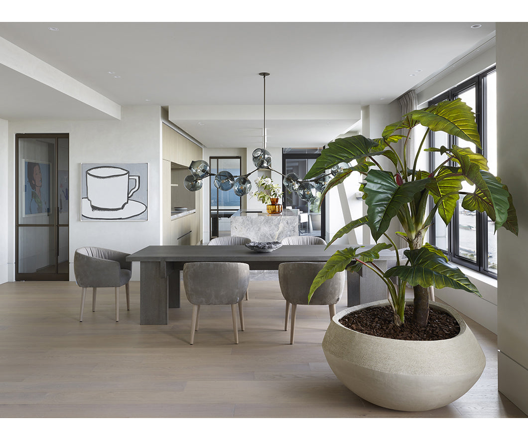 Contemporary Cara Dining Chair by Piet Boon, swivel and armrest options – Casa Design Group