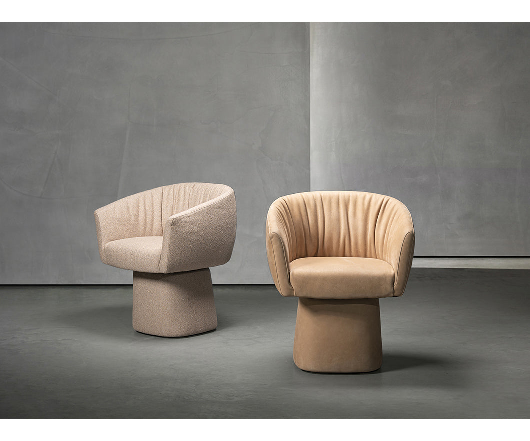 Contemporary Cara Dining Chair by Piet Boon, swivel and armrest options – Casa Design Group