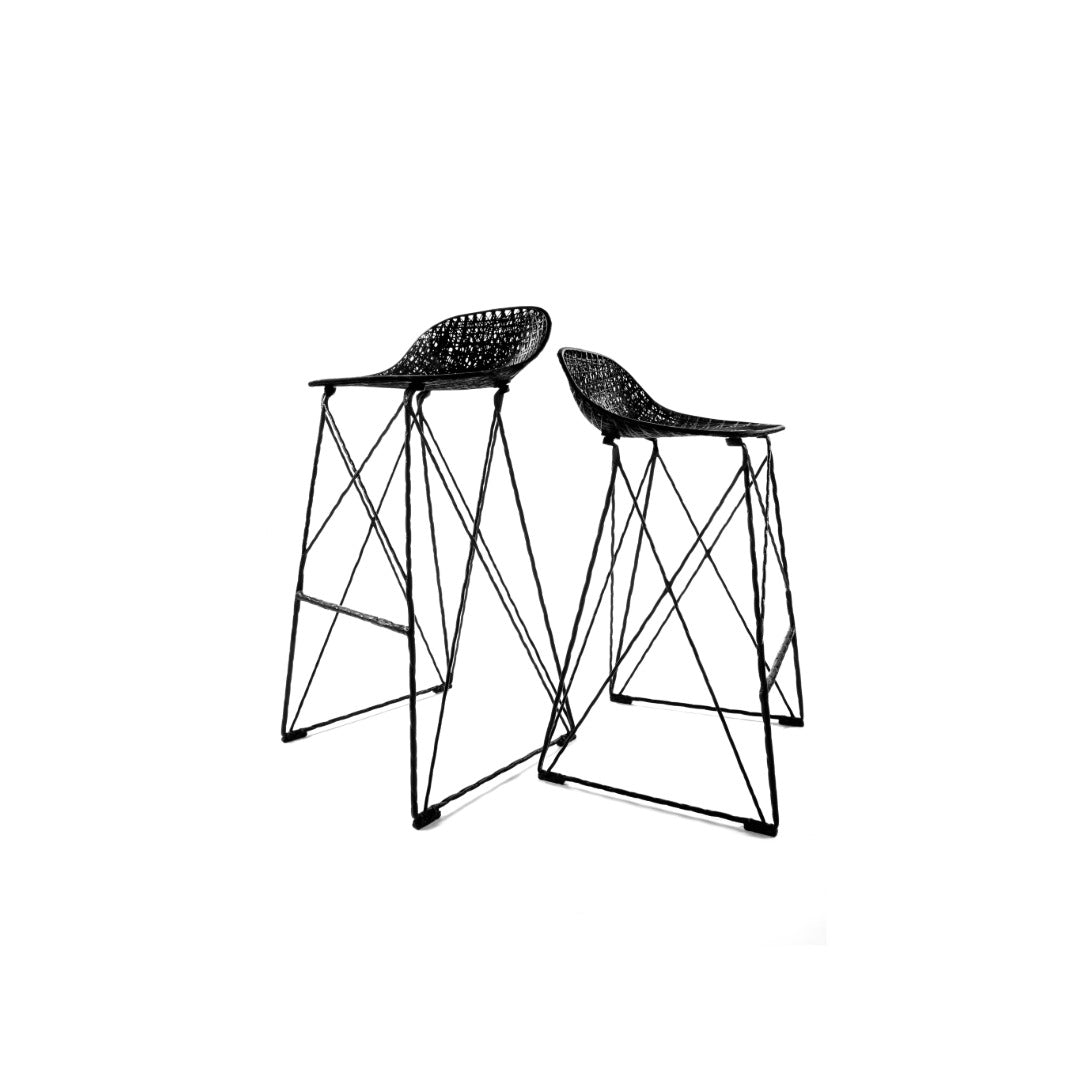 High End Carbon Bar Stool by Moooi Casa Design Group