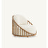 Cask Lounge Chair by Expormim in natural rattan with outdoor upholstery - Casa Design Group