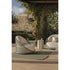 Cask Outdoor Lounge Chair by Expormim with aluminium frame and outdoor upholstered seating – Casa Design Group