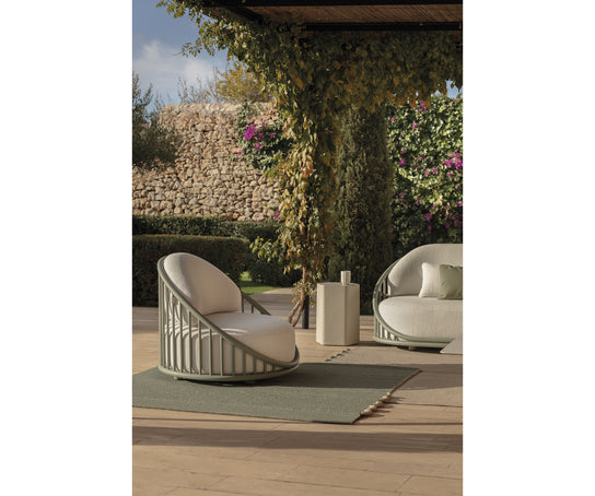 Cask Outdoor Lounge Chair by Expormim with aluminium frame and outdoor upholstered seating – Casa Design Group