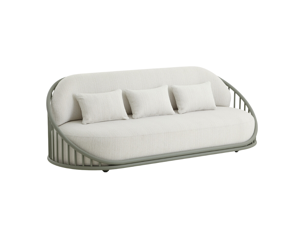 Cask Outdoor Sofa by Expormim with aluminium frame and outdoor upholstery Casa Design Group