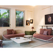 Cask Sofa by Expormim in natural rattan with upholstered cushions Casa Design Group