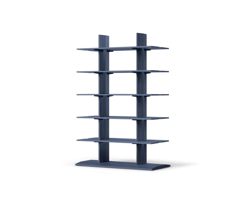 FF.Spine Freestanding Solid Wood Bookcase by Cassina