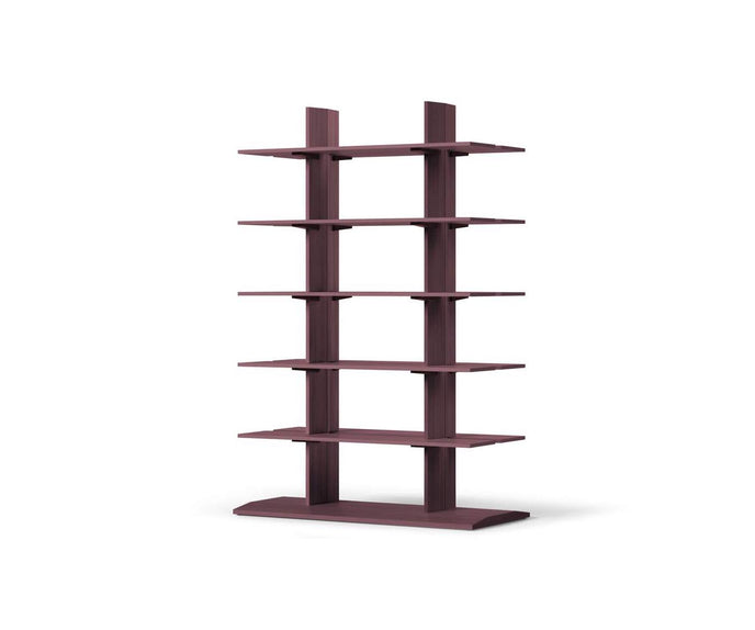 FF.Spine Freestanding Solid Wood Bookcase by Cassina