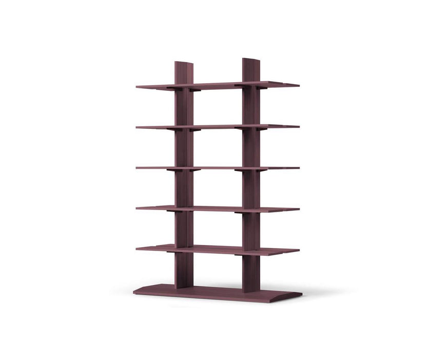 FF.Spine Freestanding Solid Wood Bookcase by Cassina