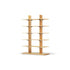 FF.Spine Freestanding Solid Wood Bookcase by Cassina