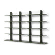 FF.Spine Wall-Mounted with Floor Base Bookcase by Cassina
