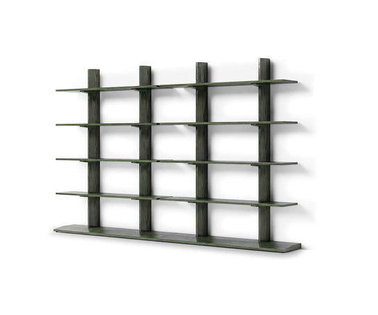 FF.Spine Wall-Mounted with Floor Base Bookcase by Cassina