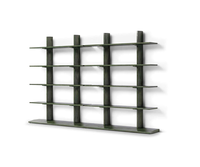 FF.Spine Wall-Mounted with Floor Base Bookcase by Cassina