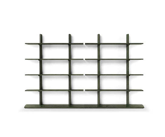 FF.Spine Wall-Mounted with Floor Base Bookcase by Cassina