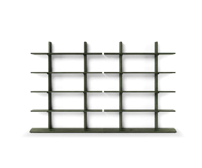 FF.Spine Wall-Mounted with Floor Base Bookcase by Cassina