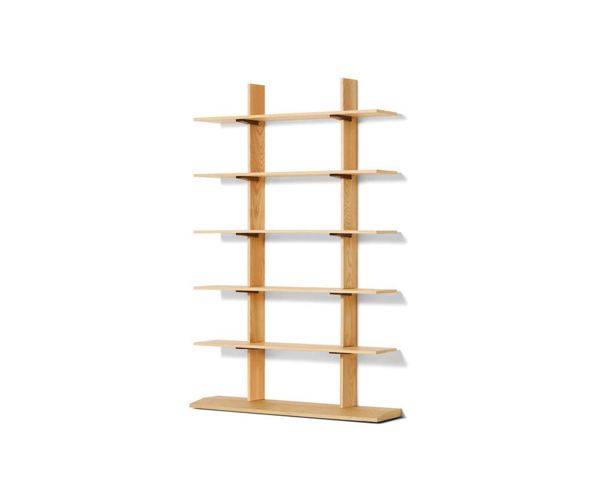 FF.Spine Wall-Mounted with Floor Base Bookcase by Cassina