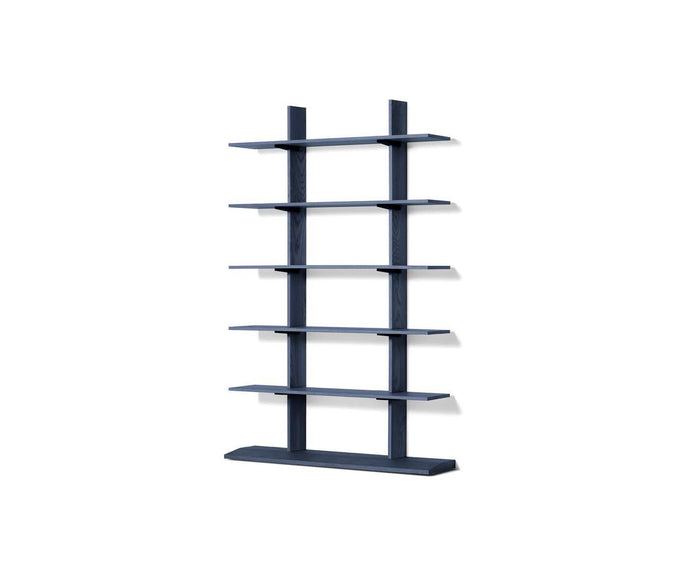 FF.Spine Wall-Mounted with Floor Base Bookcase by Cassina