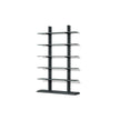 FF.Spine Wall-Mounted with Floor Base Bookcase by Cassina