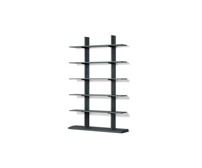 FF.Spine Wall-Mounted with Floor Base Bookcase by Cassina