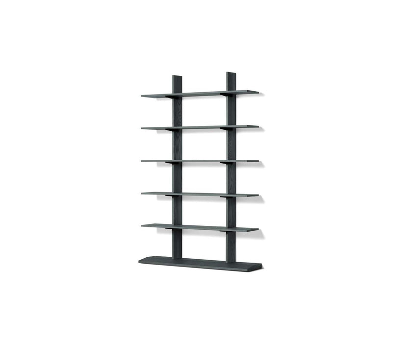 FF.Spine Wall-Mounted with Floor Base Bookcase by Cassina