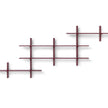 FF.Spine Wall-Mounted Solid Wood Bookcase by Cassina