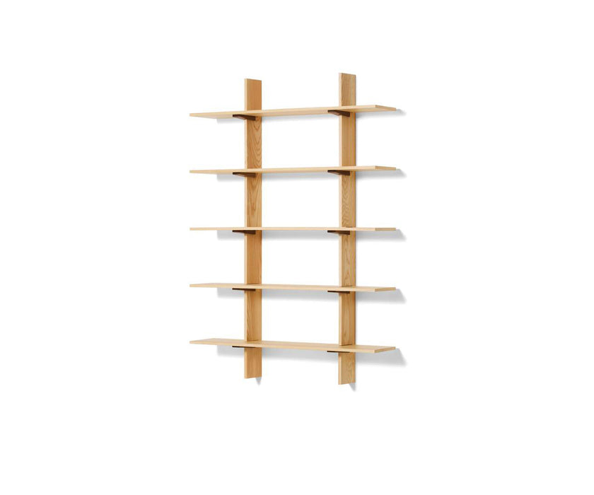 FF.Spine Wall-Mounted Solid Wood Bookcase by Cassina