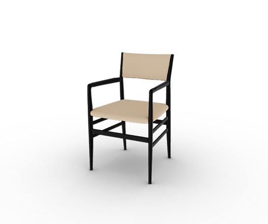 Leggera Armchair by Cassina designed by Gio Ponti with solid ash wood frame and woven cane seat – Casa Design Group