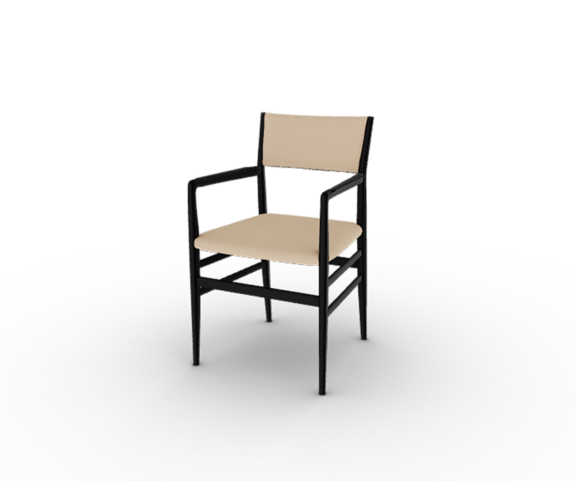 Leggera Armchair by Cassina designed by Gio Ponti with solid ash wood frame and woven cane seat – Casa Design Group