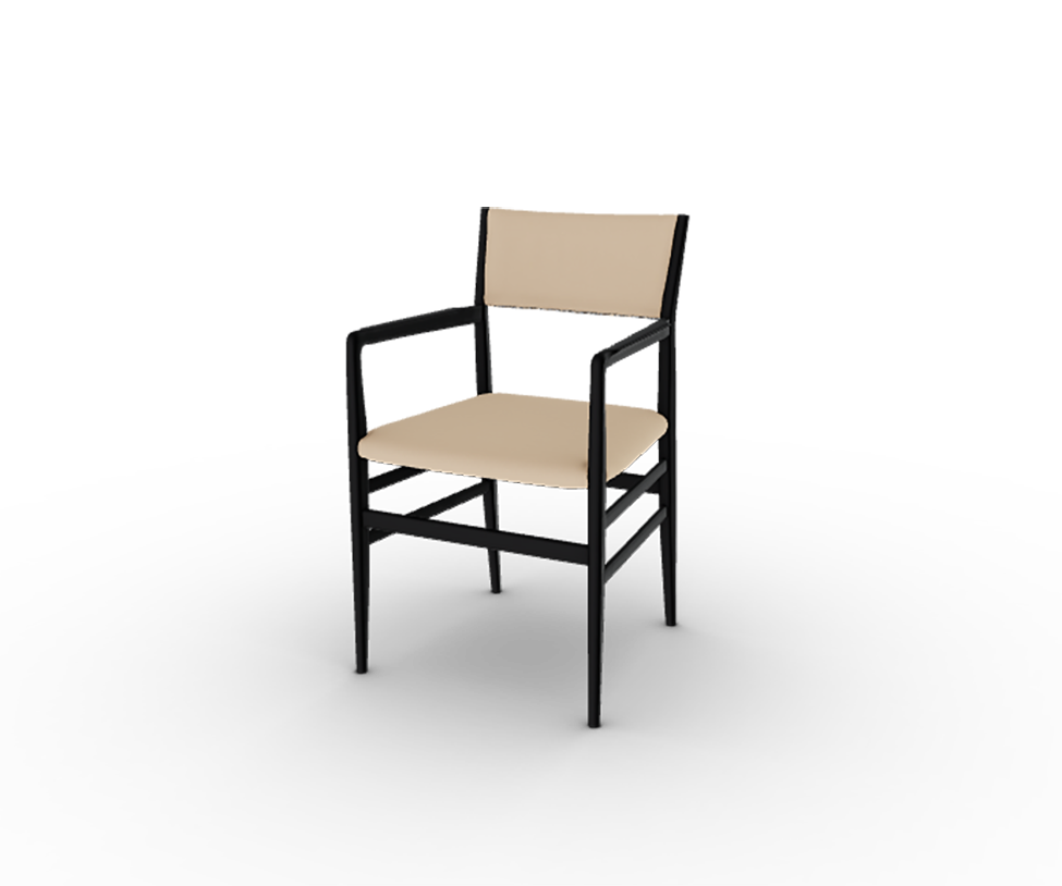 Leggera Armchair by Cassina designed by Gio Ponti with solid ash wood frame and woven cane seat – Casa Design Group