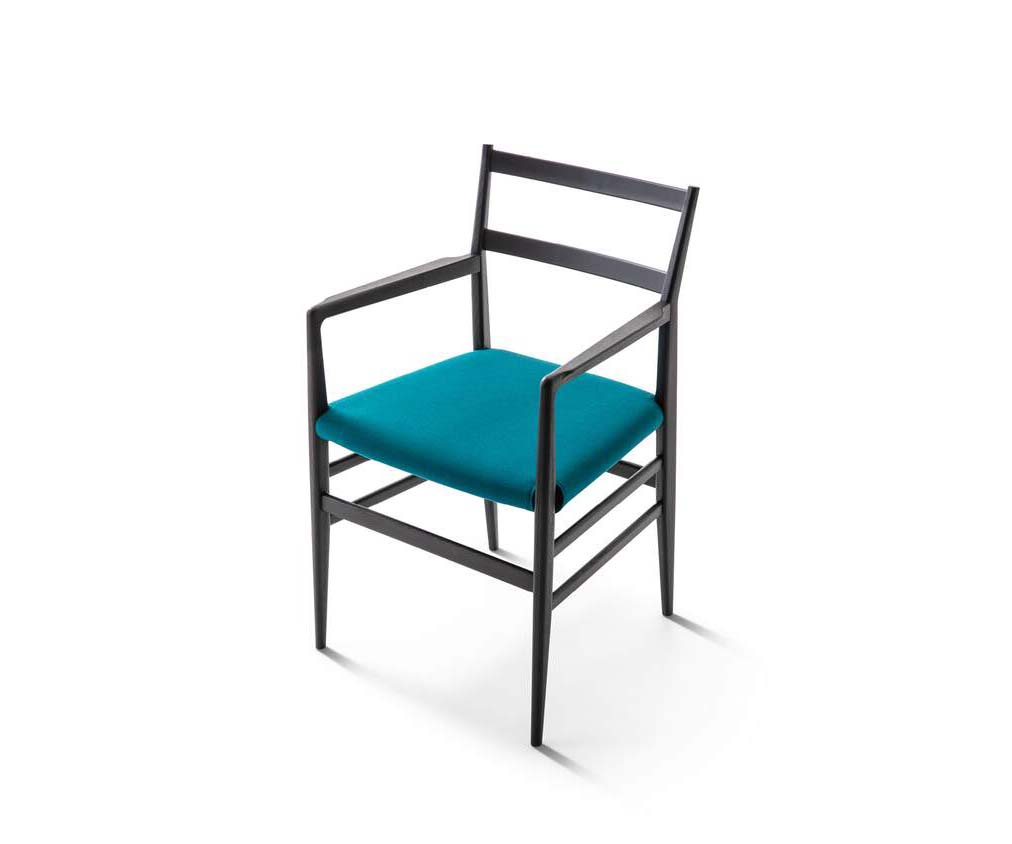 Leggera Armchair by Cassina designed by Gio Ponti with solid ash wood frame and woven cane seat – Casa Design Group