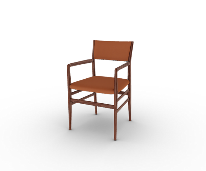 Leggera Armchair by Cassina designed by Gio Ponti with solid ash wood frame and woven cane seat – Casa Design Group