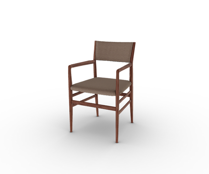 Leggera Armchair by Cassina designed by Gio Ponti with solid ash wood frame and woven cane seat – Casa Design Group