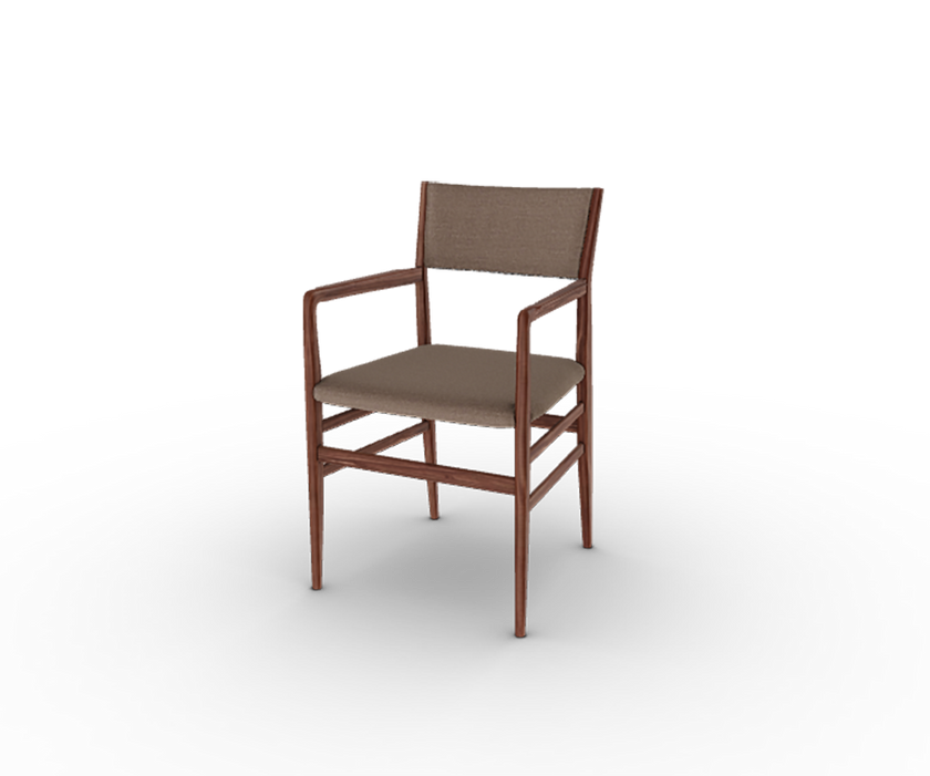 Leggera Armchair by Cassina designed by Gio Ponti with solid ash wood frame and woven cane seat – Casa Design Group