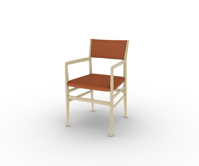 Leggera Armchair by Cassina designed by Gio Ponti with solid ash wood frame and woven cane seat – Casa Design Group