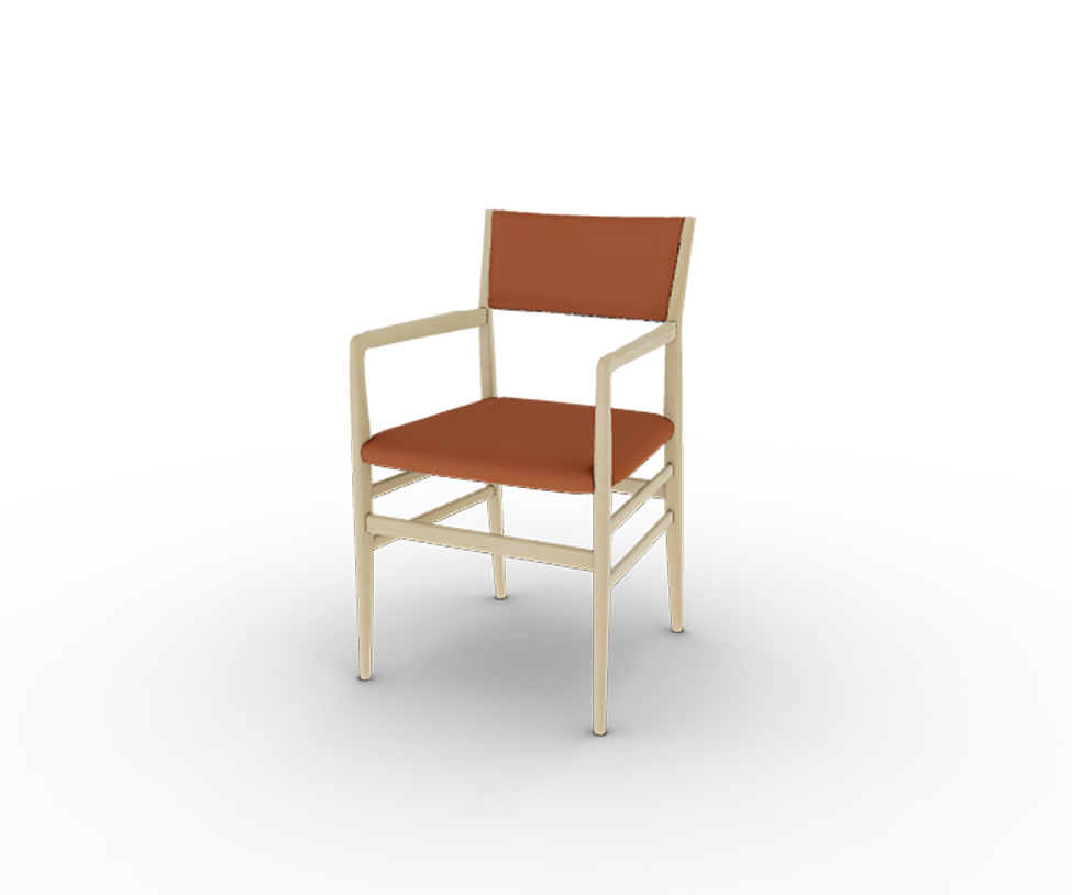 Leggera Armchair by Cassina designed by Gio Ponti with solid ash wood frame and woven cane seat – Casa Design Group