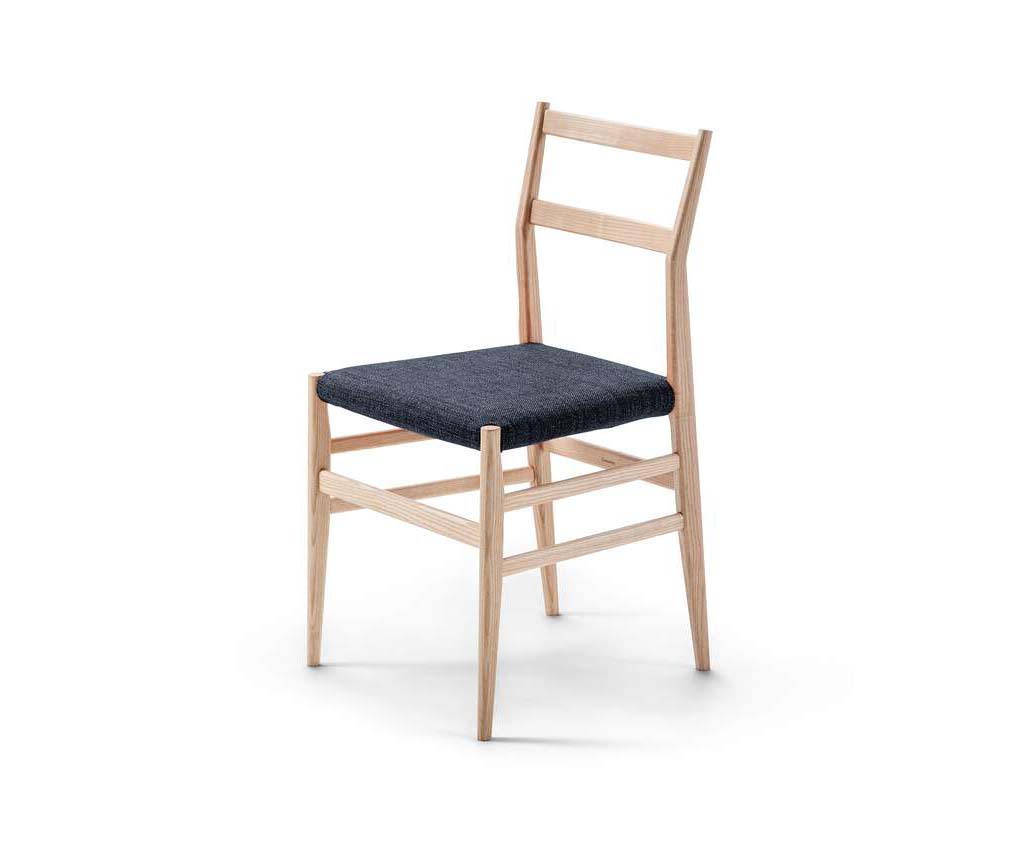 Leggera Dining Chair by Cassina designed by Gio Ponti with ash wood frame and woven cane seat – Casa Design Group