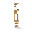 Lungangolo Oak Bookshelf with Integrated Drawer by Cassina