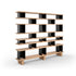 Nuage à Plots Wood and Aluminum Bookcase by Cassina