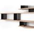 Nuage à Plots Wood and Aluminum Bookcase by Cassina