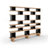 Nuage à Plots Wood and Aluminum Bookcase by Cassina
