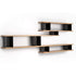 Nuage à Plots Wood and Aluminum Bookcase by Cassina