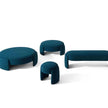 Cassina Ruuna upholstered bench designed by Patricia Urquiola.