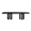 Cathedral Glass Dining Table by Studio14 for Tonelli Design | Casa Design Group