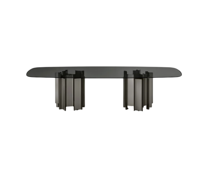 Cathedral Glass Dining Table by Studio14 for Tonelli Design | Casa Design Group