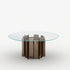 Cathedral Glass Dining Table by Studio14 for Tonelli Design | Casa Design Group