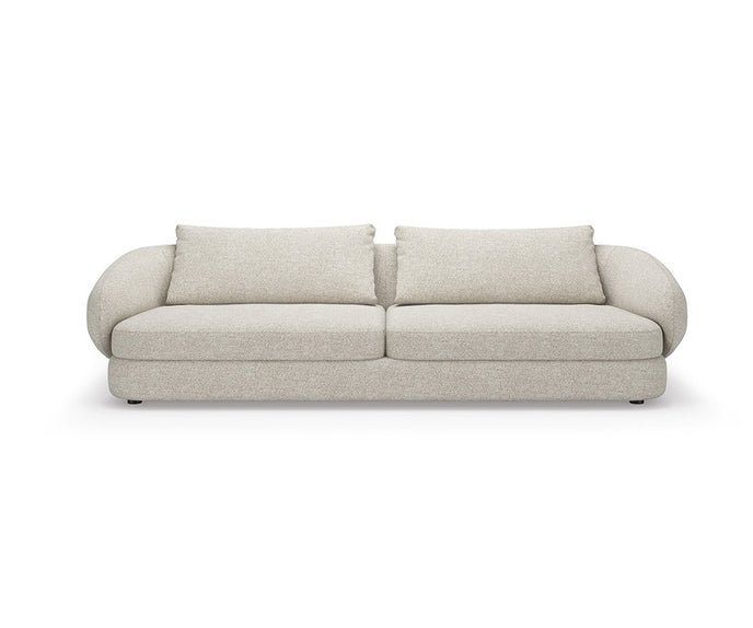 Craig Supersoft sofa by Cattelan Italia featuring rounded armrests, generous proportions, and soft upholstered cushions.