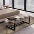 Cecil Upholstered Indoor Bench with Leather Piping by CPRN Homood | Casa Design Group
