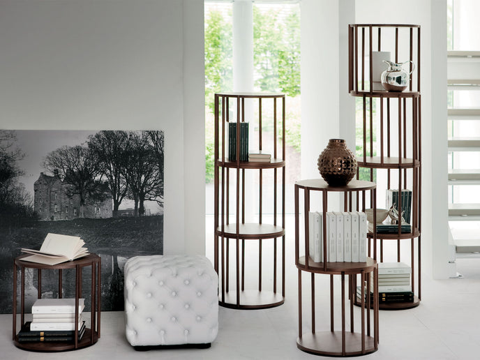High End Cell Bookcase by Porada Casa Design Group