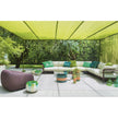 High End Cerchi Outdoor Square Coffee Table by Paola Lenti Casa Design Group