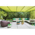 High End Cerchi Outdoor Square Coffee Table by Paola Lenti Casa Design Group